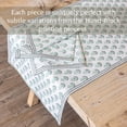 thumbnail image 3 of Over&Back 100% Cotton Hand-Blocked Printed Table Runner, 3 of 8