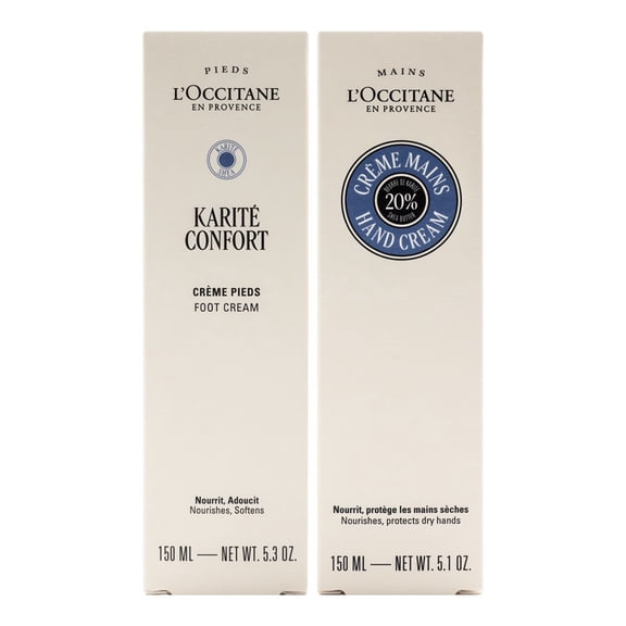 L’Occitane Shea Butter Deluxe Hands & Feet Cream Duo