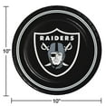 thumbnail image 2 of NFL Round Paper Plates, 10", 85 ct., Choose Your Team, 2 of 8