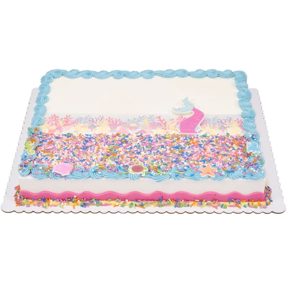 Mermaid Half Sheet Cake
