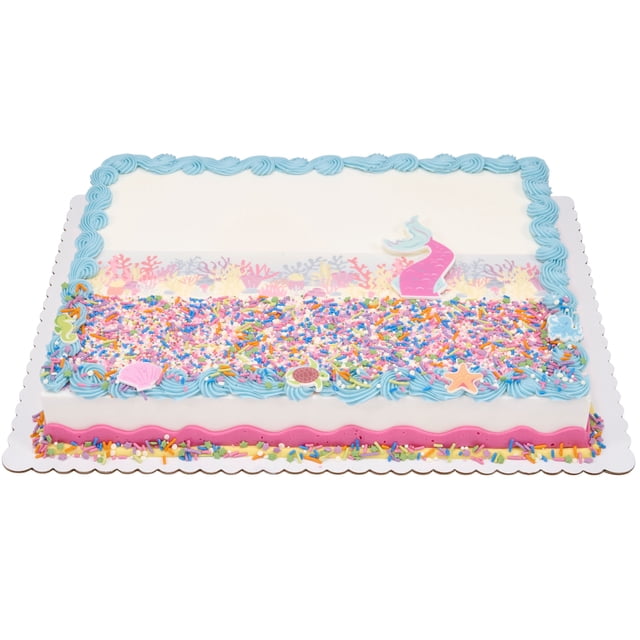Mermaid Half Sheet Cake