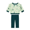 thumbnail image 5 of Member's Mark Baby Girls 2-Piece Playwear Set, 5 of 9
