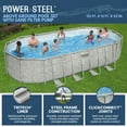 thumbnail image 12 of Bestway Power Steel Above Ground Pool Set,  L 22’ x W 12’ x H 52", 12 of 21