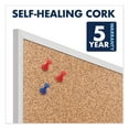 thumbnail image 4 of Quartet Classic Cork Bulletin Board, 60" x 36", Silver Aluminum Frame, 4 of 8