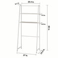 thumbnail image 4 of TRINITY® 3-Tier Over-the-Toilet Shelving Rack - Assorted Colors, 4 of 6