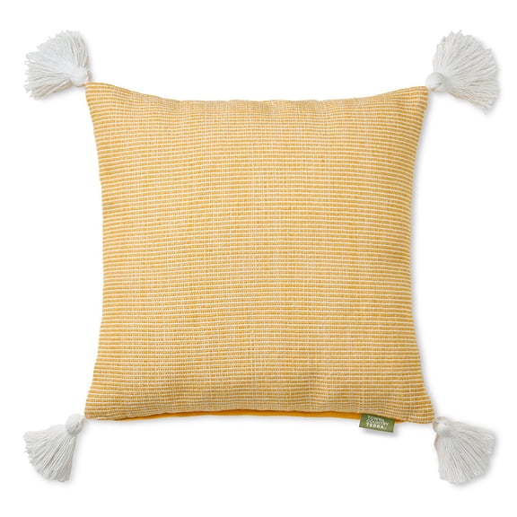 Town & Country Terra Alara Ribbed Texture Decorative Pillow, Choose Size