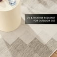thumbnail image 5 of Nicole Miller Ombre Chevron Indoor/Outdoor Area Rug, 5 of 11