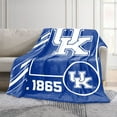 thumbnail image 2 of Logo Brands Kentucky Wildcats 60"x70" Super Plush Blanket, 2 of 6