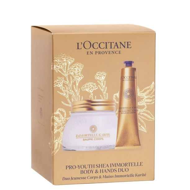 L'Occitane Pro-Youth Shea Immortelle Body and Hands Set - Samsclub.com