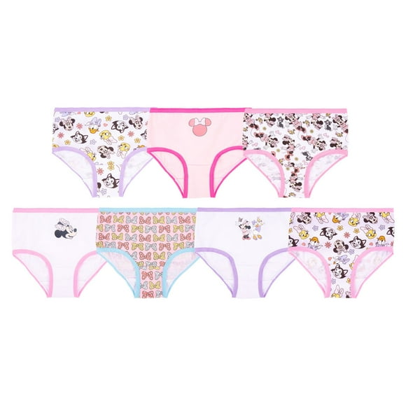 Character Toddler Girls 7-Pack Brief