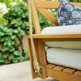 thumbnail image 5 of Cambridge Casual Modern Farmhouse Teak Daybed Swing, 5 of 7