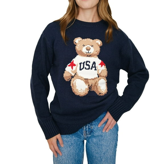 Mighty Fine Women's Americana Sweater