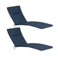 thumbnail image 1 of Member's Mark Chaise Lounge Cushions with Sunbrella Fabric, Set of 2, 1 of 6