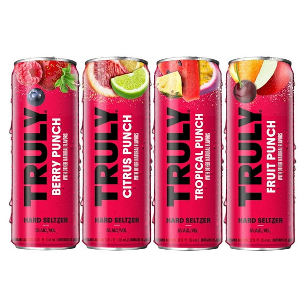 Truly Punch Hard Seltzer Mix Pack 12 fl. oz. can, 12 pk