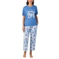 thumbnail image 1 of Character Women's Short Sleeve and Pant Pajama Set, 1 of 7