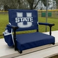 thumbnail image 2 of Logo Brands Utah State Aggies Premium Stadium Seat, 2 of 6