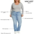 thumbnail image 4 of Nine West Women's Plus Bootcut Jean, 4 of 6