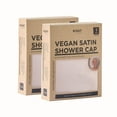 thumbnail image 7 of NIGHT Satin Anti-Frizz Shower & Sleep Caps, 2 pk., 7 of 7