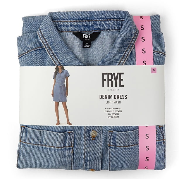 Frye Women's Belted Denim Mini Dress - Samsclub.com