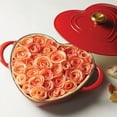 thumbnail image 4 of Tramontina 3-Quart Heart Shape Enameled Cast Iron Dutch Oven (Shallow, Oven Safe), 4 of 11