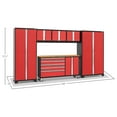 thumbnail image 4 of NewAge Products Bold Series 6 Piece Cabinet Set, 144" W x 18" D x 76.75" H, 4 of 17