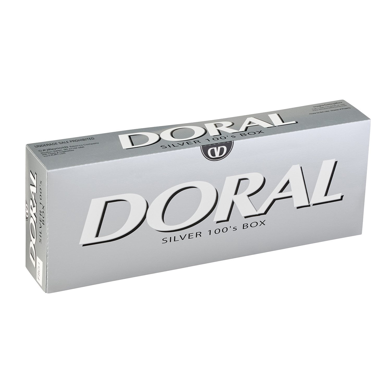doral silver cigarettes Doral Silver 100 Box 20 ct., 10 pk