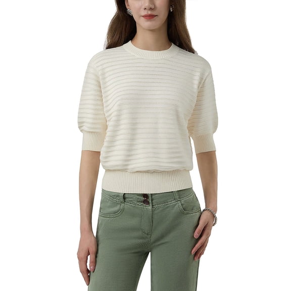 Frye Women's Short Sleeve Sweater