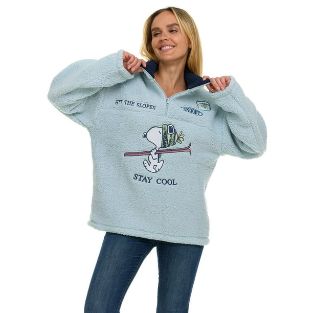 Women's Character Winter Sherpa Quarter-Zip Pullover - Samsclub.com