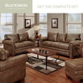 thumbnail image 2 of Buckskin Nailhead 4-Piece Living Room Set, 2 of 10