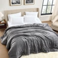 thumbnail image 1 of The Big Cozy Plush Comforter, 106" x 94", 1 of 5