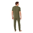 thumbnail image 3 of Dreammark Men's 2-Piece Jogger Pajama Set, 3 of 11