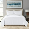 thumbnail interactive-video image 1 of Member's Mark 700-Thread-Count Striped Egyptian Cotton Duvet Cover Set, Assorted Sizes, 1 of 5