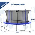 thumbnail image 2 of Upper Bounce 15' Trampoline & Enclosure Set, 2 of 8