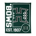 thumbnail image 1 of Logo Brands Hawaii Rainbow Warriors 60"x70" Super Plush Blanket, 1 of 6