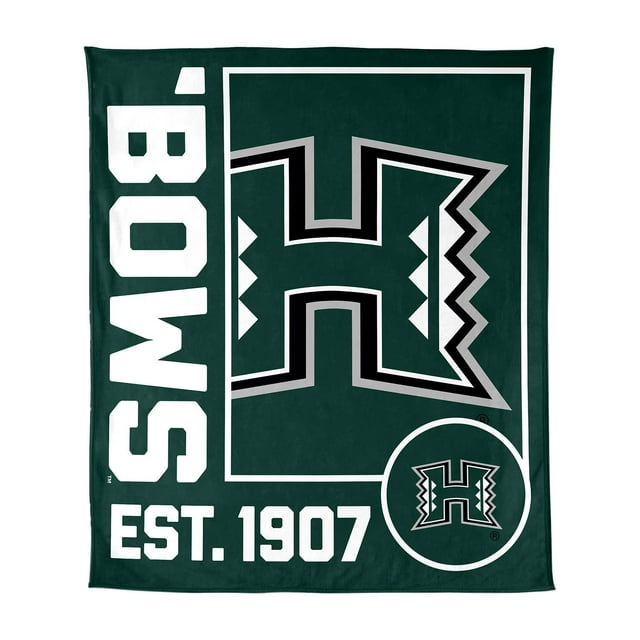 Logo Brands Hawaii Rainbow Warriors 60"x70" Super Plush Blanket