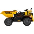 thumbnail image 3 of Huffy Tonka 12 Volt Dump Truck Ride-On Toy, 3 of 11