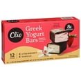 thumbnail image 2 of Clio Greek Yogurt Bar, Strawberry & Vanilla, 12 pk., 2 of 7