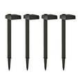 thumbnail image 1 of Member's Mark Matte Black LED Solar Down Lights, 4-Pack, 1 of 8