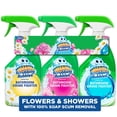 thumbnail image 1 of Scrubbing Bubbles Flowers & Showers, Bathroom Grime Fighter Spray, Rainshower, Petal Paradise, and Floral Fusion, 32 oz., 3 pk., 1 of 10