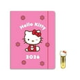 thumbnail image 2 of 2026 Hello Kitty Playful Pink Just Right Monthly Planner with Enamel Charm Bookmark, 2 of 8