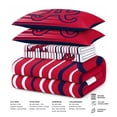 thumbnail image 4 of Logo Brands Atlanta Braves Queen Bed-In-A-Bag Set, 4 of 4