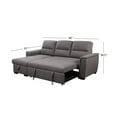 thumbnail image 9 of Dakota Reversible Storage Sectional with Pullout Bed, Gray, 9 of 9