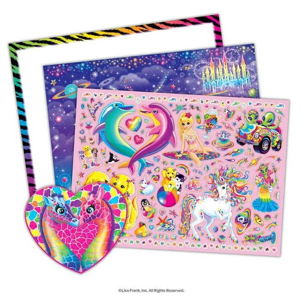 Bendon Lisa Frank Sticker Activity Pad Plus - Samsclub.com