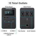 thumbnail image 2 of Westinghouse iGen1000s 592 Wh, 600 Running Watts, 1200 Peak Watts Power Station, 2 of 11