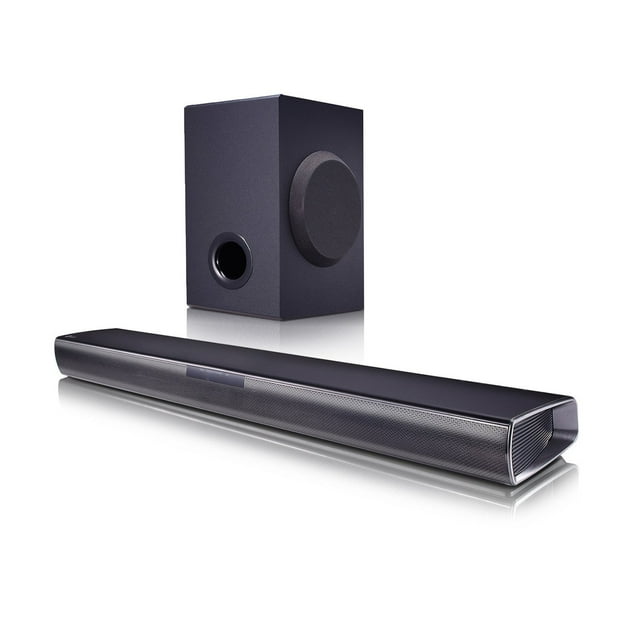 LG 2.1 Channel Sound Bar and Wireless Subwoofer