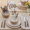 thumbnail image 2 of Member's Mark 20-Piece Colored Handle Flatware Set, 18/10 Stainless Steel, 2 of 3
