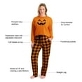 thumbnail image 4 of DreamLife Women's Halloween 2-Piece Pajama Set, 4 of 5