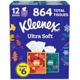 thumbnail image 1 of Kleenex Ultra Soft Facial Tissues, 12 boxes, 72 tissues/box, 1 of 10