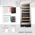 thumbnail image 15 of Lanbo 15 Inch Wine Cooler Fridge, 15 of 15