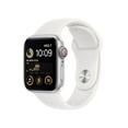 thumbnail image 1 of Apple Watch SE, 2nd Generation GPS + Cellular 40mm Aluminum Case with Sport Band and Band Size, 1 of 10